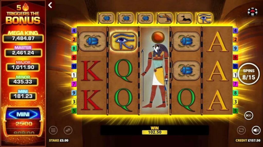 Eye of Horus Slot not on Gamstop