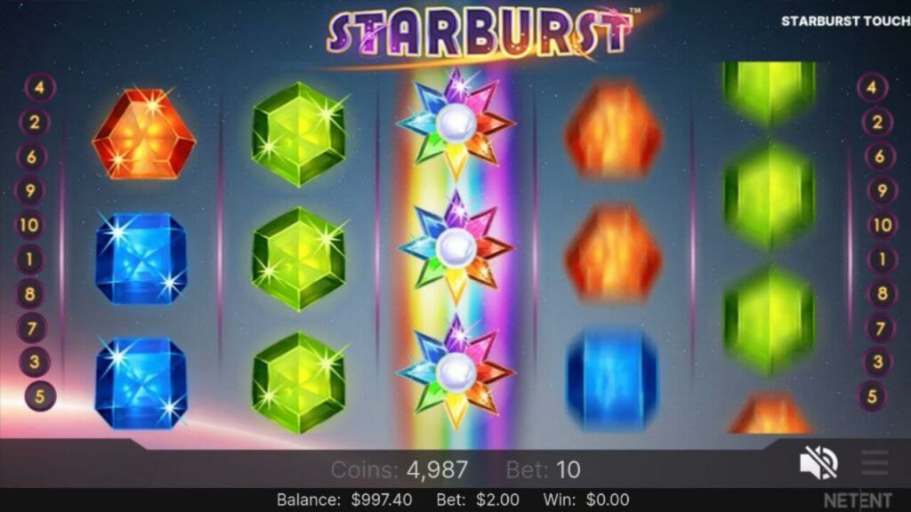 Starburst not on Gamstop